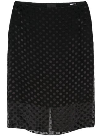 Givenchy Gonna a pois - Nero