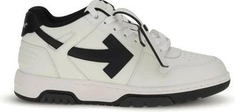 Off-white Pijl Leren Sneakers - Heren - Sneakers - Grijs - 40 EU - Schoenen