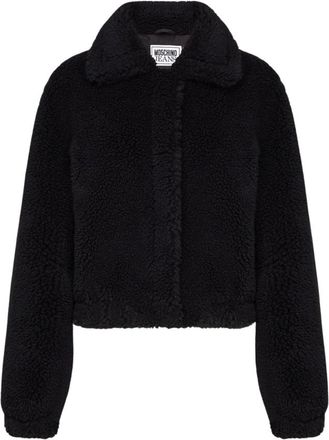 Moschino Lange Jas - Heren - Jassen - Zwart - M - Polyester - Jassen