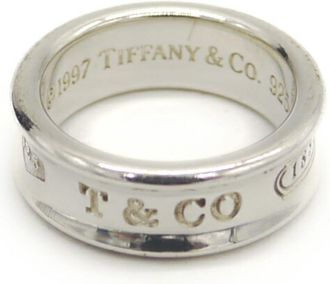 Tiffany & Co. Silver Silver 925 Band Ring (Pre-Owned)