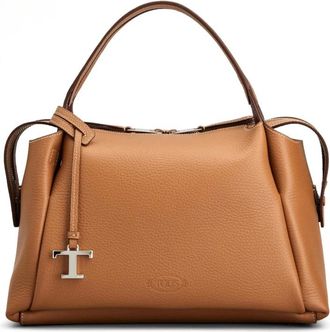 Tod's Tods, Handbags, female, Brown, Size: ONE SIZE Small Leather Bag