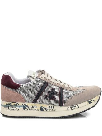 Premiata Sneakers con paillettes - Toni neutri
