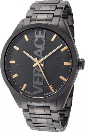 Versace VE3H00522 Mens V Vertical Watch - Black