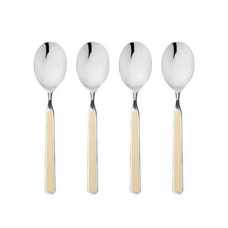 Mepra Fantasia American Coffee Spoon Set - 4 Pieces in Sesame at Nordstrom