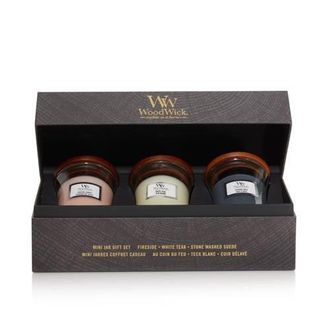 Woodwick geurkaars Giftset Deluxe Mini (set van 3)