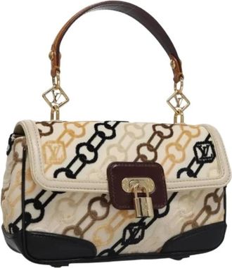 Louis Vuitton Pre-owned Handbags, female, Multicolor, Size: ONE SIZE Pre-owned Canvas Handbag