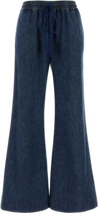 Valentino Garavani Pantalone Denim - Dames - Loose Fit Jeans - Blauw - M - Denim - Jeans