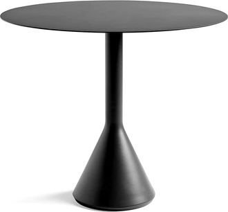 HAY Palissade Cone Tisch Ø 90 x H 74 cm, anthrazit