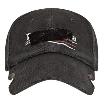 Balenciaga Gaffer Cap Black 719364410B21000