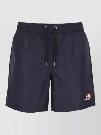 Moncler swim shorts beachwear back pocket detail