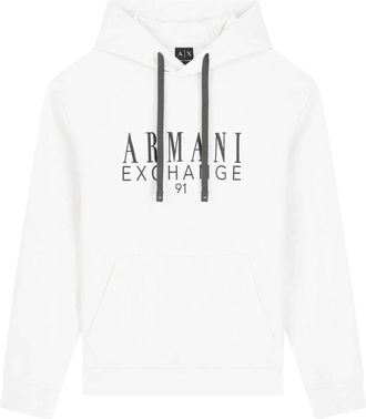 A|X Armani Exchange Sudadera con capucha - Sweatshirts & Hoodies - Hombre - Blanco - 2XL