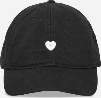 Carhartt Work in Progress Heart Metal Cap Black / Silver