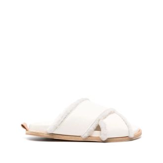 Forte_Forte Dames, Schoenen, Beige, Maat: 40 EU Leer