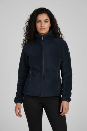 Luhta Fleecejacke LUHTA, Damen, Gr. XXL, dunkelblau, Obermaterial: 100% Polyester, Jacken Fleecejacke
