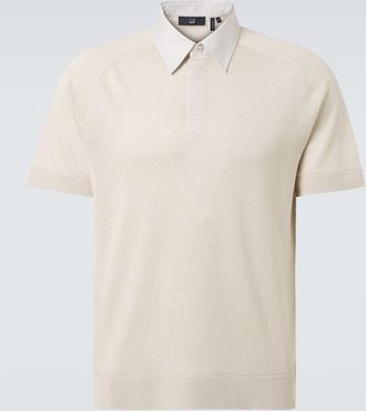Dunhill Polo in lino e seta