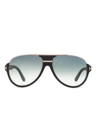 Tom Ford Eyewear Dimitry sunglasses - men - Metal/Acetate - One Size - Black