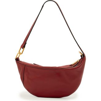 AllSaints Luna Micro Shoulder Bag in Pyrrole Red at Nordstrom