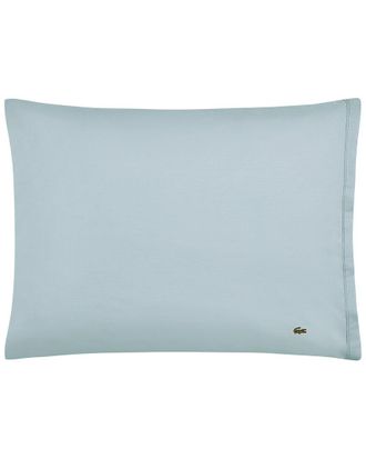 Lacoste Percale Solid Pillowcase Pair