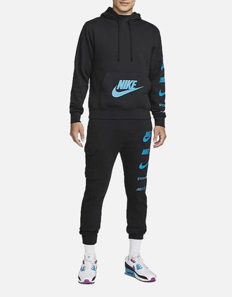 Nike Mens NIKE FJ0552 Mens Tracksuit Set Fleece Hoodie Jogger - Size: S