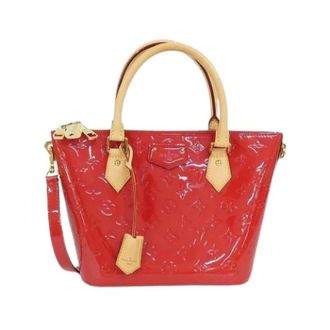 Louis Vuitton Pre-owned Handbags, female, Red, Size: ONE SIZE Pre-owned Vernis Handbag