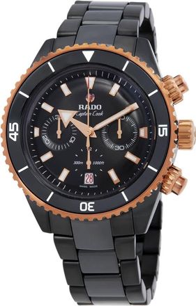 Rado Captain Cook Chronograph Automatic Black Dial Watch R32190153