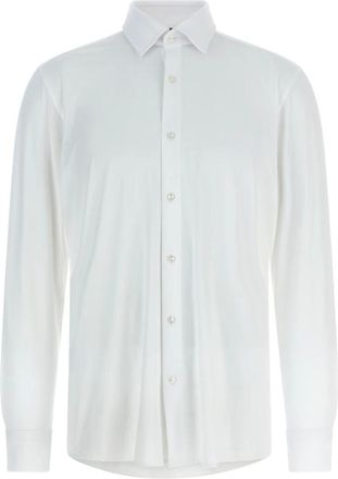 HUGO BOSS Overhemden, Heren, Wit, 4Xl, Holly Alle Shirt