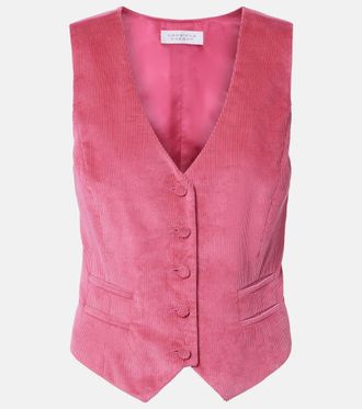 Gabriela Hearst Coleridge cotton corduroy vest