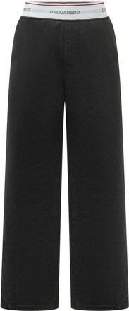 Dsquared2 Black Comfort Elasticated Pants