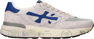 Premiata Mick 0.1 8237 - Heren - Sneakers - Wit - 46 EU - Leer - Schoenen