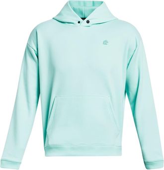 Under Armour Mens Curry Greatest Performance Hoodie in Blue - Size Small