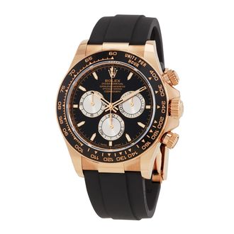 Rolex Pre-owned Rolex Daytona Chronograph Black Dial Mens Watch 126515LN-0002