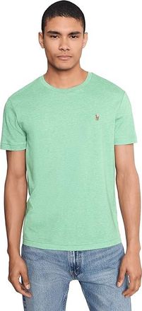 Polo Ralph Lauren Custom Slim Fit Soft Cotton T-Shirt Mens T Shirt Celadon Heather : 2XL
