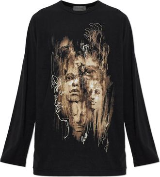 Yohji Yamamoto Uomo, Top, Nero, M, new