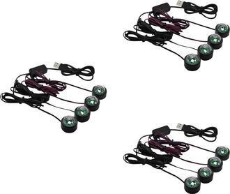 OEM Cargador Mini Usb De 3 Piezas, Colores Surtidos