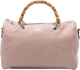 Gucci Pre-owned Handbags, female, Pink, Size: ONE SIZE Pre-owned Vintage Handbag