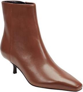 Marc Fisher Kiona Kitten Heel Bootie in Medium Natural at Nordstrom Rack, Size 6.5