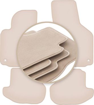 OEM Alfombrillas Beige Premium Para Volkswagen Eos Cabrio 2005-2015