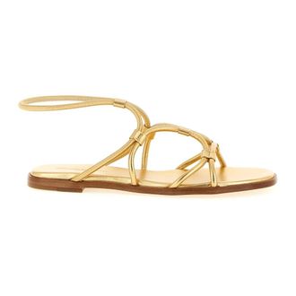 Gianvito Rossi Dames, Schoenen, Geel, Maat: 39 EU Leer