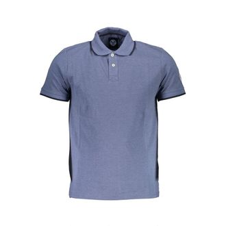 North Sails Blauwe Katoenen Heren Polo Shirt