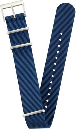 Unimatic 22mm NATO Watchband in Navy Blue at Nordstrom