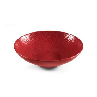 Medard De Noblat Plato de ensalada & pasta (x6) Gres Rojo