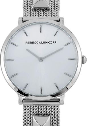 Rebecca Minkoff Major Quartz Silver White Dial Ladies Watch 2200001