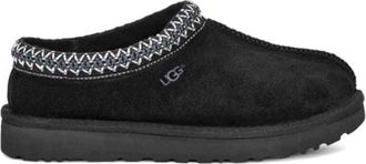 UGG Black Tasman II Suede Mules