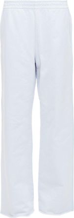 Acne Studios light blue cotton contrast stitching sweat pants M