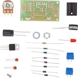 OEM Kit De Fuente De Alimentaci&oacute;n Regulada Ajustable Con Protecci&oacute;n De Salida Y Circuito Rectificador, Voltaje De Entrada Ajustable