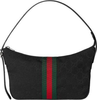 Gucci Black Lunetta Small Crossbody Bag
