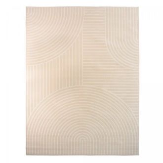 Un amour de tapis Alfombra de sal&oacute;n tejida moderna, beige 200x290