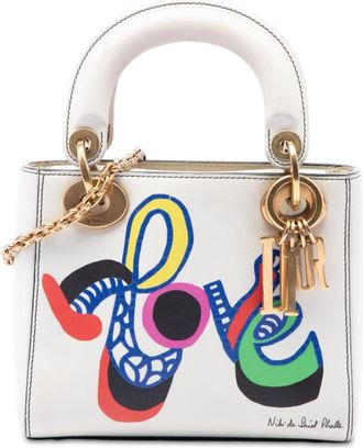 Dior Pre-owned Dior DiorAmour Niki De Saint Phalle Mini Calfskin Love Lady Satchel Ladies Y83IY46N5MRGXLGH