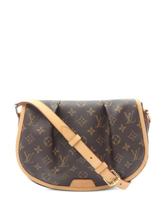 Louis Vuitton 2011 Menilmontant PM schoudertas - Bruin