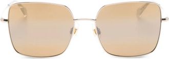 Maui Jim Occhiali da sole Lipine squadrati - Oro